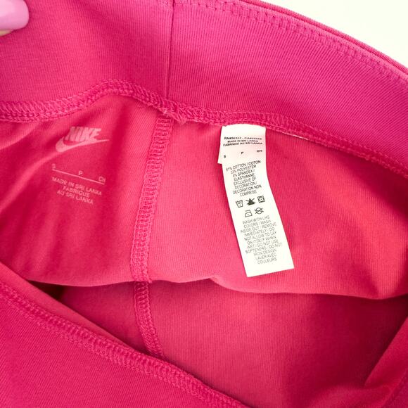 Nike Sportswear Womens High Rise JUST DO IT Leggings Pink 27” - Size S - Picture 6 of 9